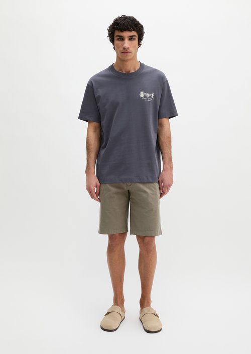 T-shirt loose — Faded Blue