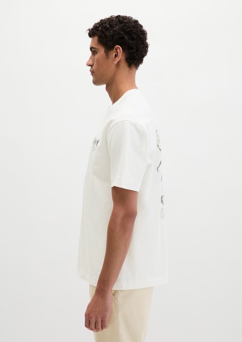 T-shirt loose — Silky White