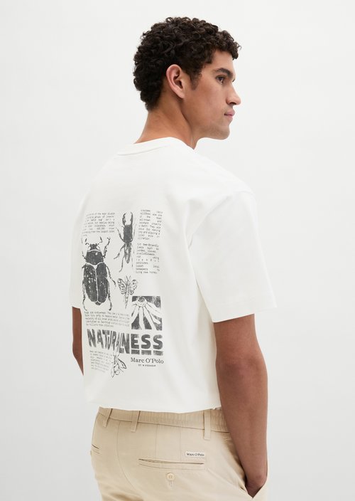 T-shirt loose — Silky White