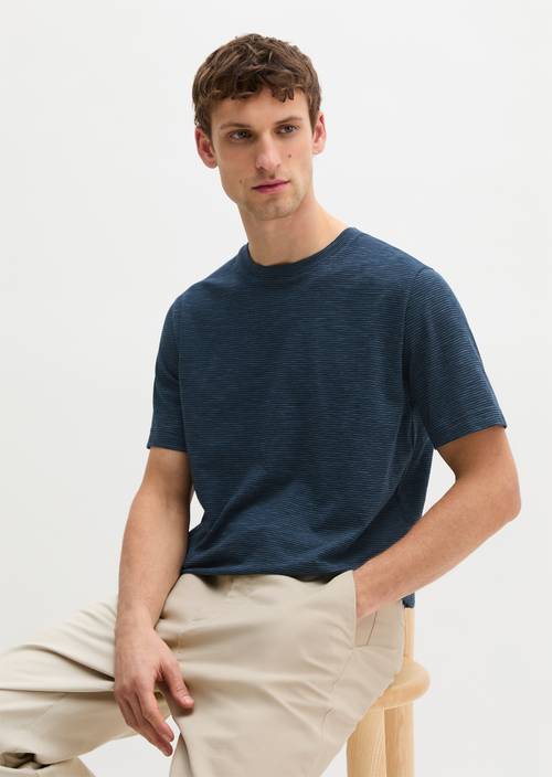 Camiseta DfC regular Dark Blue en vista frontal