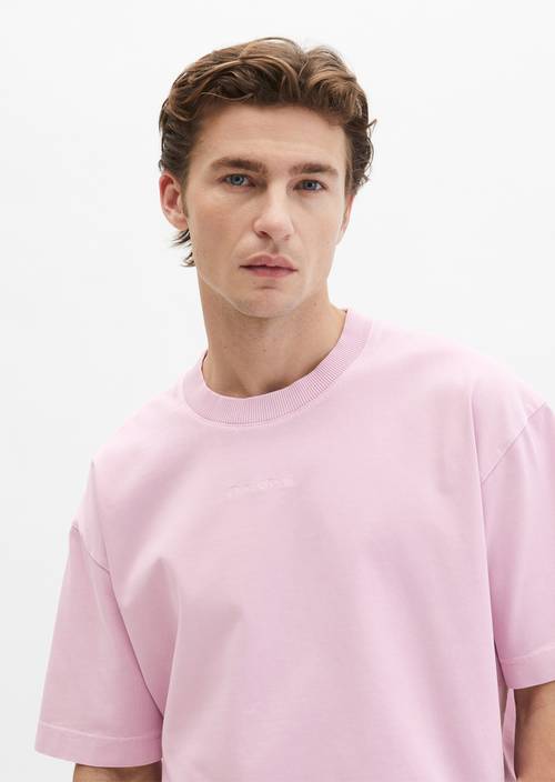 T-shirt loose Scattered Orchid en vue de face