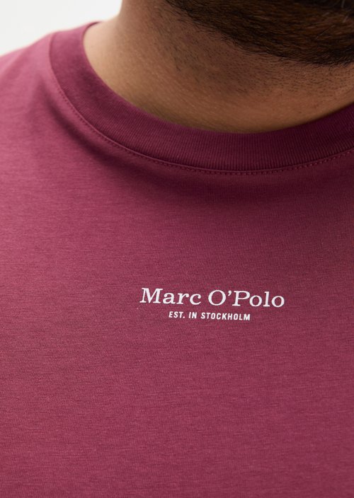 Logo T-shirt regular — Acai Red