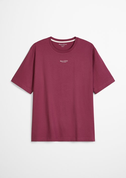 Logo T-shirt regular — Acai Red