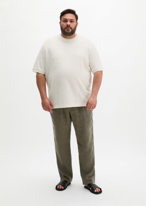 T-shirt loose — Silky White