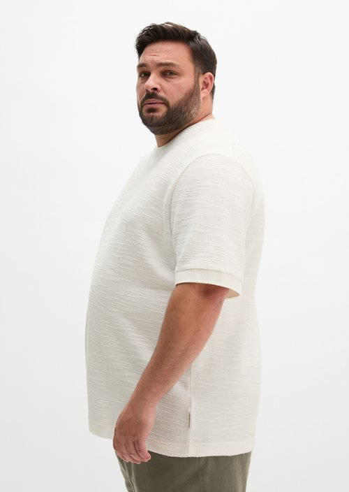 T-shirt loose — Silky White