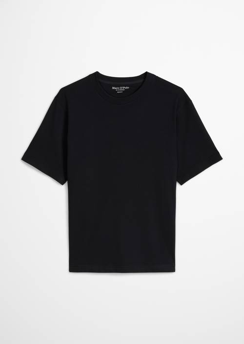 T-Shirt relaxed Black in freigestellter Ansicht ohne Model