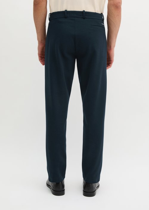 Sweatpants regular garment-dyed — Dark Navy