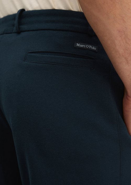 Sweatpants regular garment-dyed — Dark Navy