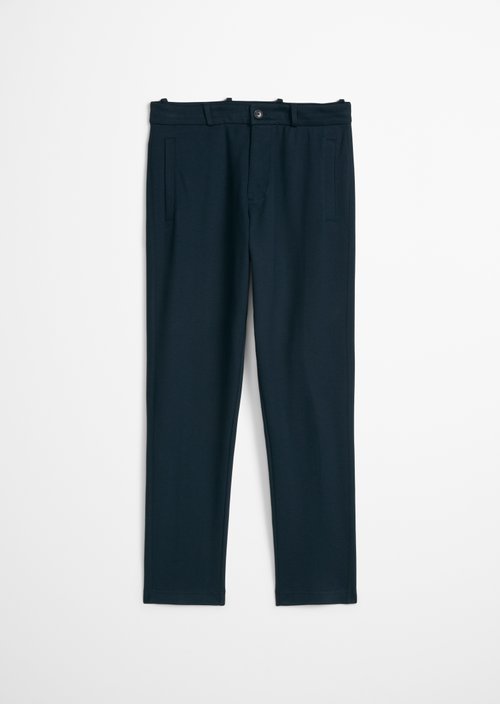 Sweatpants regular garment-dyed — Dark Navy