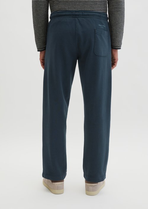 Sweatpants regular garment-dyed — Dark Navy
