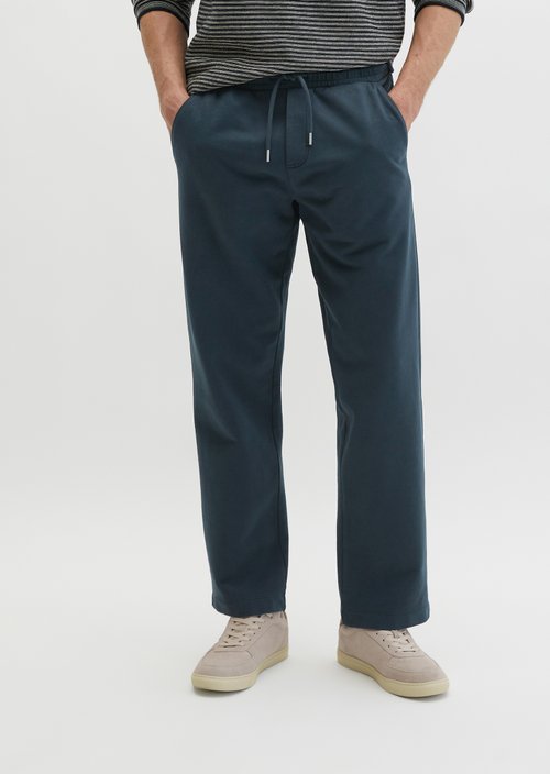 Sweatpants regular garment-dyed — Dark Navy
