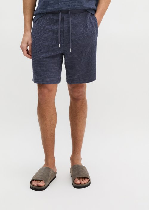 Jersey shorts loose — Faded Blue