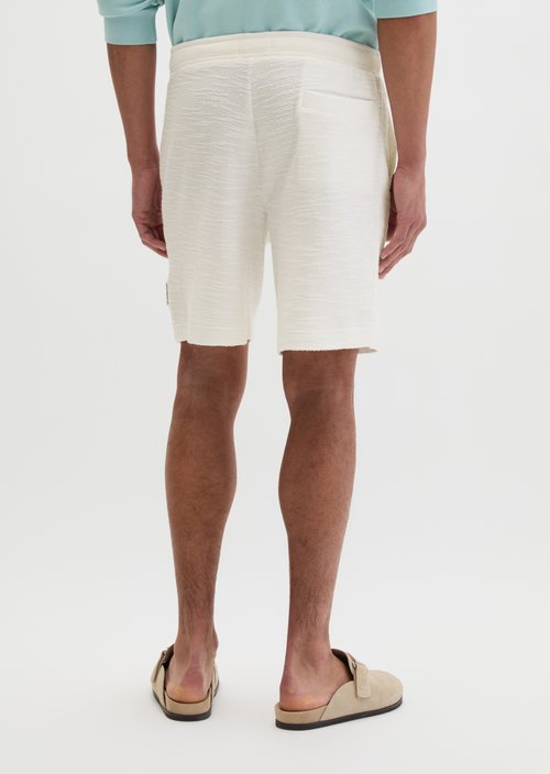 Jersey shorts loose — Silky White