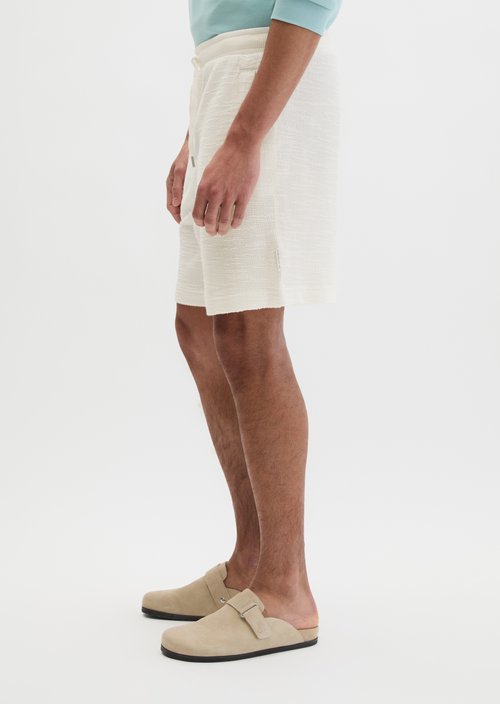 Jersey shorts loose — Silky White