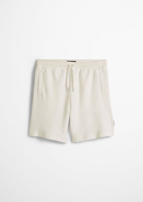 Jersey shorts loose — Silky White