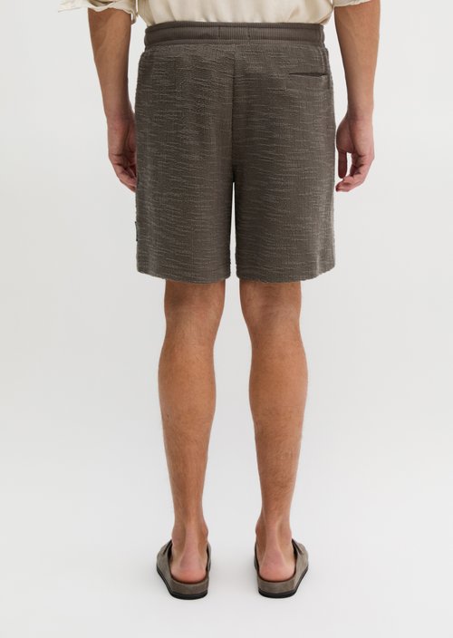 Jersey shorts loose — Dark Nickle