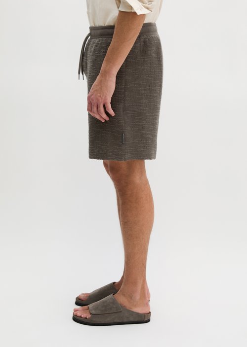 Jersey shorts loose — Dark Nickle