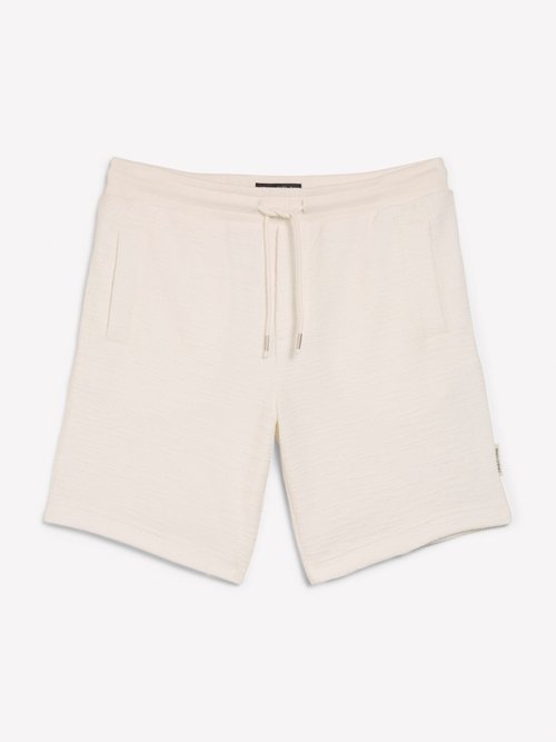 Jersey shorts loose — Silky White