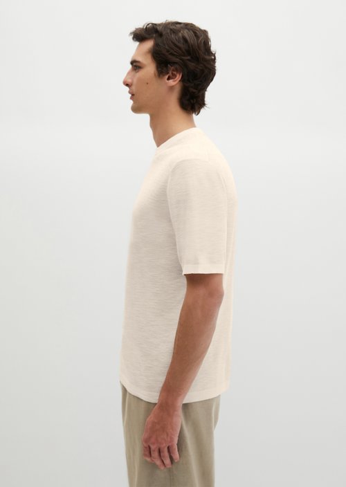 Regular short-sleeved sweater — Chalky Sand