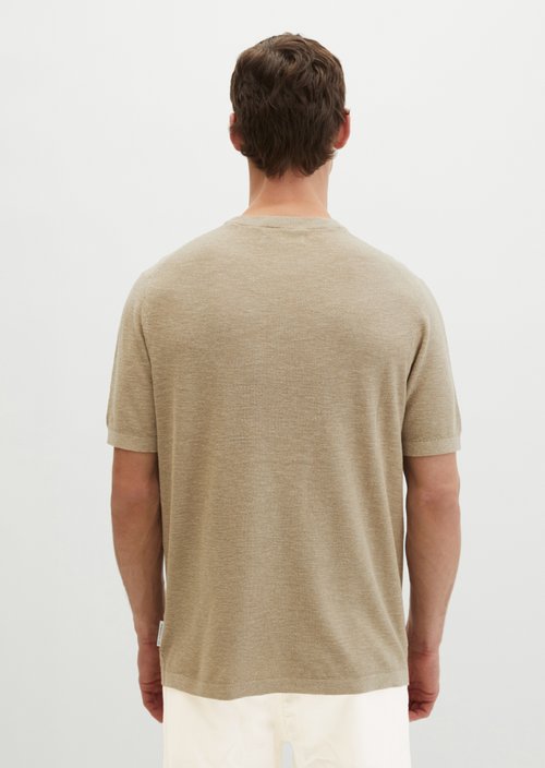 Regular short-sleeved sweater — Charleston Gray