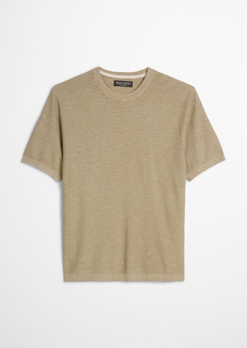 Regular short-sleeved sweater — Charleston Gray