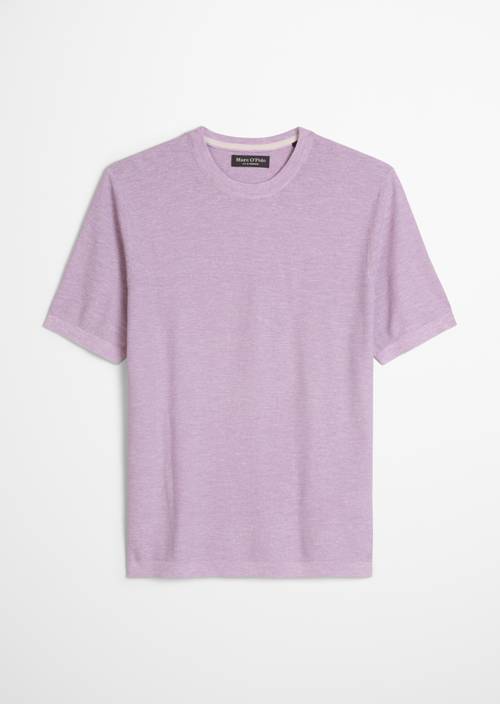 Kurzarm-Pullover regular Scattered Orchid in freigestellter Ansicht ohne Model