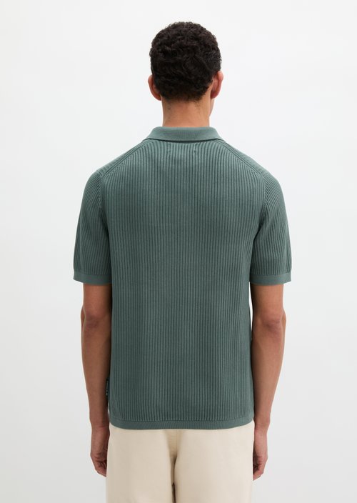 Regular knit polo shirt — Skipping Stone