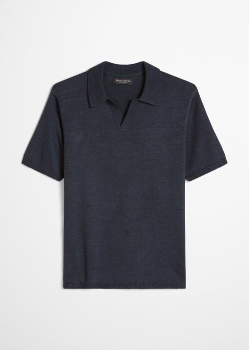 Regular short-sleeved sweater — Faded Blue