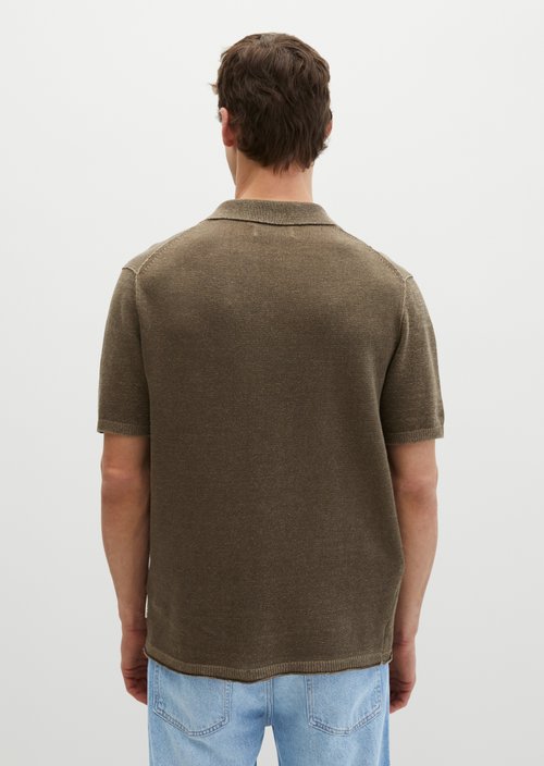 Regular short-sleeved sweater — Dark Nickle