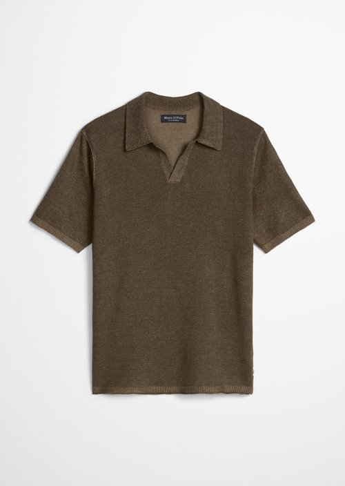 Regular short-sleeved sweater — Dark Nickle