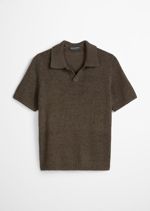 Regular short-sleeved sweater — Dark Nickle