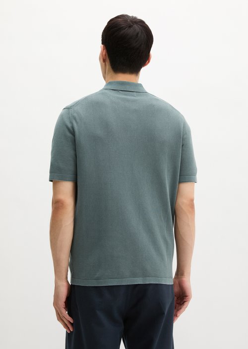 Regular knit polo shirt — Skipping Stone