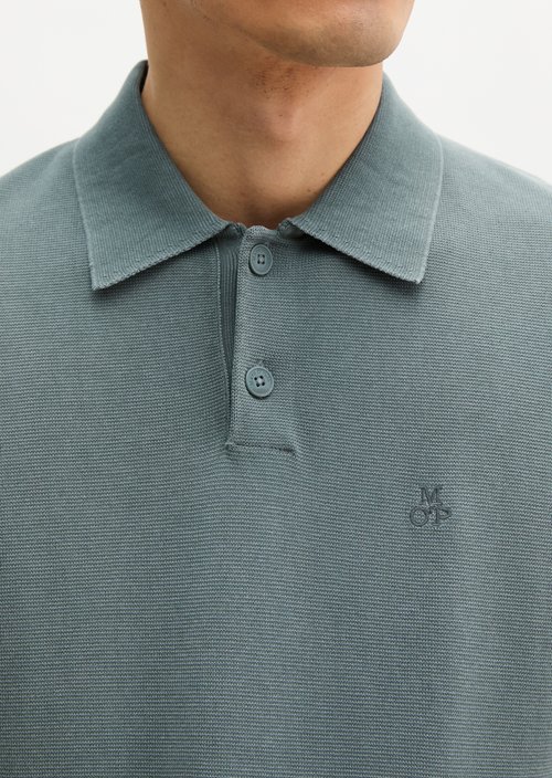 Regular knit polo shirt — Skipping Stone