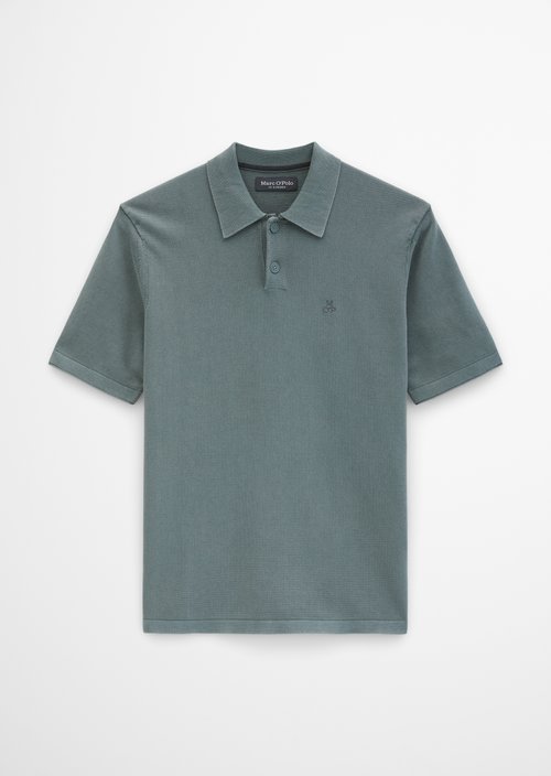 Regular knit polo shirt — Skipping Stone