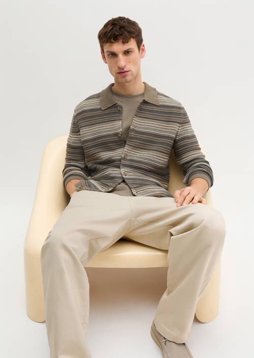 Strickjacke regular Multi in Frontalansicht