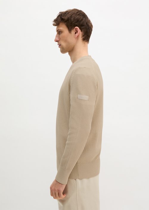 Sweater regular — Light Oat