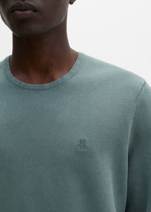 Feinstrick-Pullover regular Skipping Stone in Detailansicht