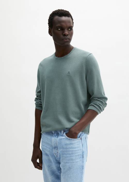 Feinstrick-Pullover regular Skipping Stone in Frontalansicht