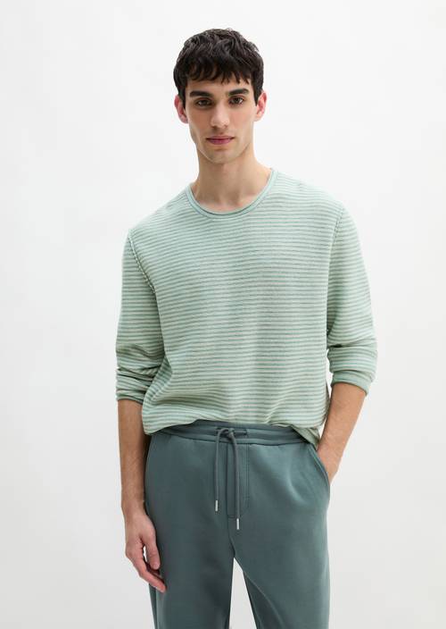 Pullover regular Midnight Moss in Frontalansicht