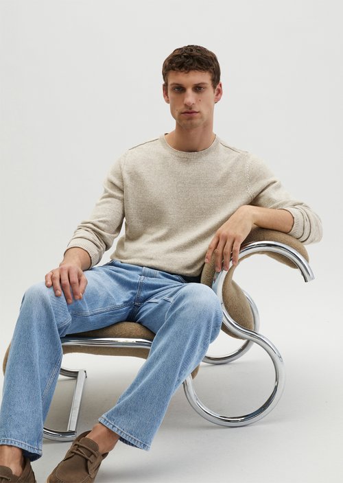 Pullover regular — Chalky Sand
