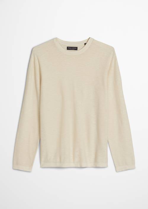 Pullover regular Chalky Sand in freigestellter Ansicht ohne Model