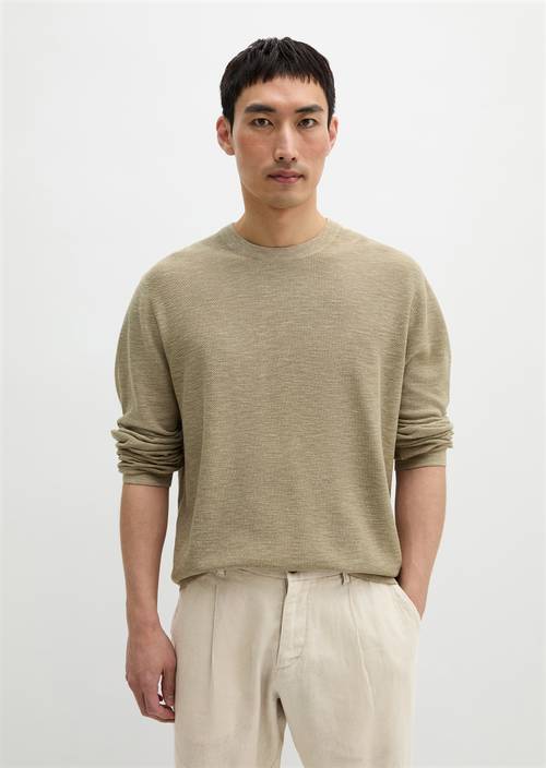 Sweater regular Charleston Gray in front view