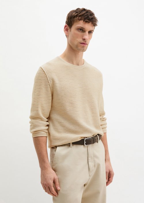Sweater regular — Light Oat