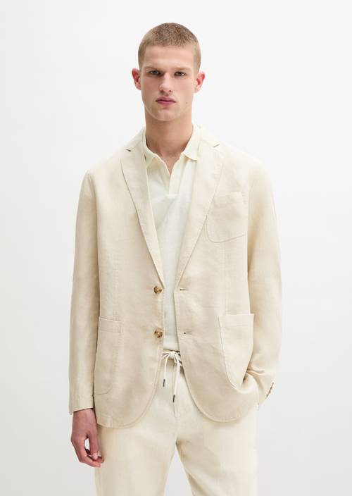 Jasje gevormd Grey Silk in vooraanzicht