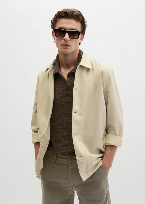 Overshirt — Light Oat