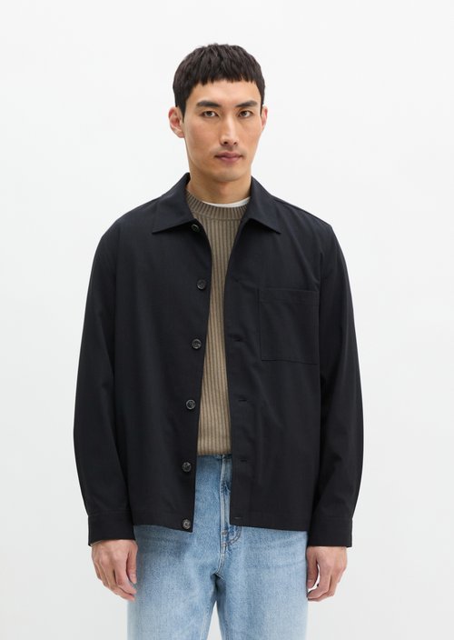 Overshirt — Dark Navy