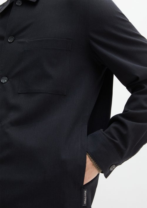 Overshirt — Dark Navy