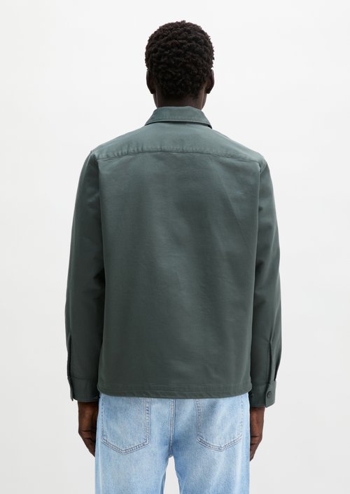 Sateen overshirt — Skipping Stone