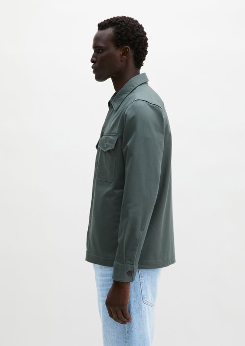 Sateen overshirt — Skipping Stone