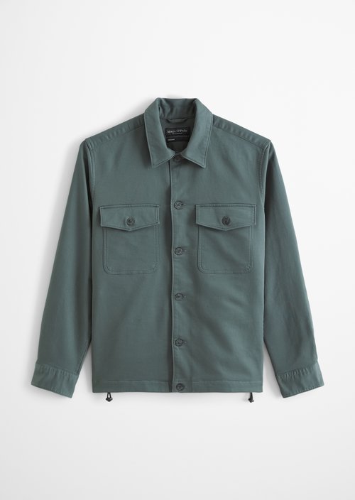Sateen overshirt — Skipping Stone